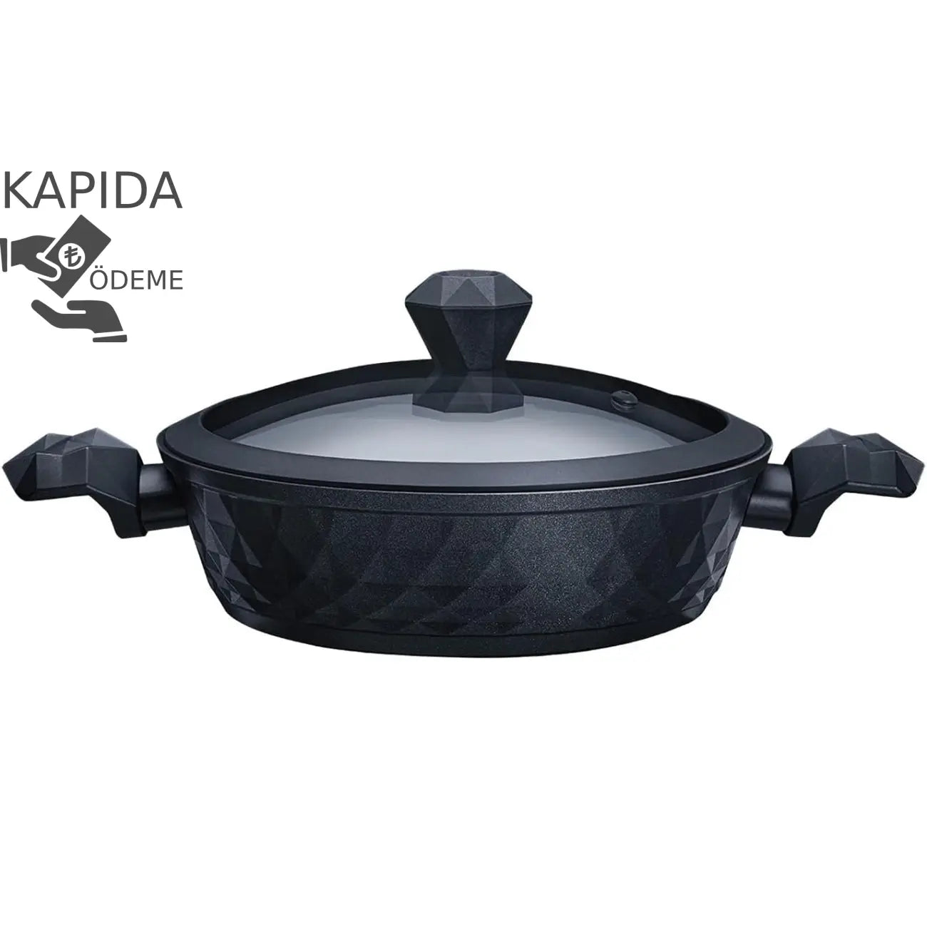 Karaca Bio Diamond Antibakteriyel Kulp Tencere 20 Cm 2.6 L - 5 L